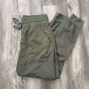 Med Couture Olive Women's Double Cargo Pocket Jogger Scrub Pant